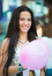 Portrait of beautiful latin woman smiling