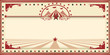 Vector: Circus card red vintage Circus card red vintage