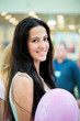 Portrait of beautiful latin woman smiling