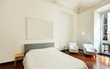 beautiful hotel room in a historic building, double room