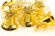 Photo: clochettes dorées "Merry Christmas" clochettes dorées "Merry Christmas"