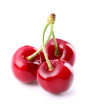 Ripe cherry in closeup