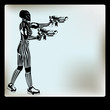 Space Girl Film Background
