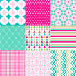 seamless patterns with fabric texture