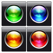 Vektor: Glass design elements Glass design elements