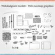 Designers toolkit - Web mockup graphics