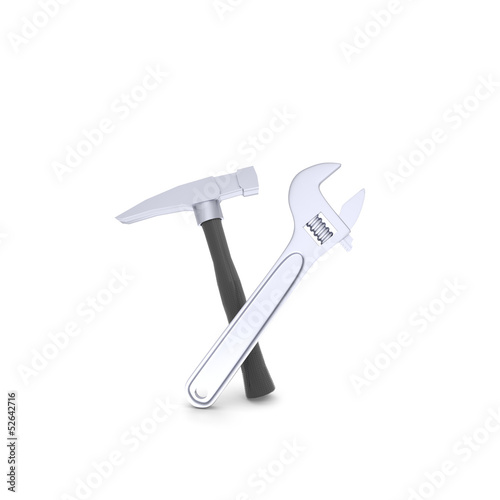 Illustration: handwerk, mechaniker, handwerker, werkzeug, handwerk, mechaniker, handwerker, werkzeug,