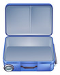 Vector: Empty suitcase illustration Empty suitcase illustration