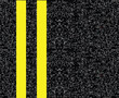 Double yellow centerline
