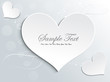 abstract love card design