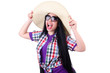 Photo: Young woman ready for summer vacation Young woman ready for summer vacation