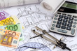 house plan with calculator