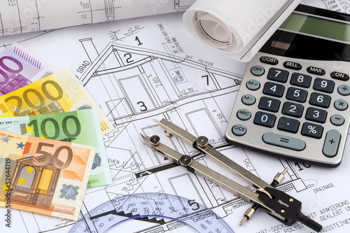 Photo: house plan with calculator house plan with calculator