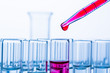 laboratory glassware in the laboratory experiment in chemistry