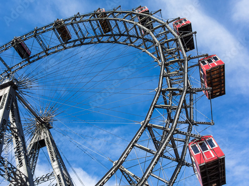 Photo: austria, vienna, ferris wheel austria, vienna, ferris wheel