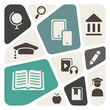 Education theme abstract background
