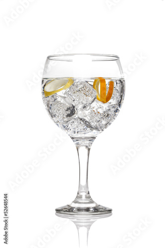 Photo: Gin tonic cocktail Gin tonic cocktail