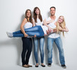 Foto: Junge Erwachsene posieren Junge Erwachsene posieren