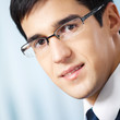 Portrait of successful businessman at office