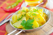 boiled potato