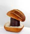 schaumkuss im Brötchen