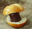 schaumkuss im Brötchen