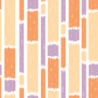 Vector blue paint vertical stripes seamless pattern background