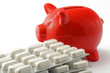 Foto: tabletten mit sparschwein tabletten mit sparschwein