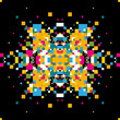 Vector: Abstract background with pixels. Abstract background with pixels.