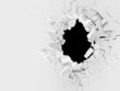 3D broken wall