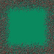 Abstract green background with granules.Vector illustration.
