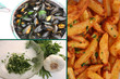 Moules Frites au hachis d'Ail et de Persil