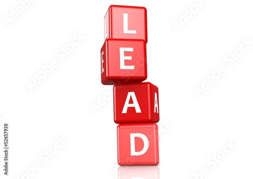 Illustration: Lead buzzword Lead buzzword