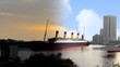 Video: ships from all kind in waterfront at sunset and a day closeup ships from all kind in waterfront at sunset and a day closeup