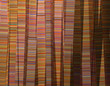 3d abstract multiple color backdrop in vertical stripes
