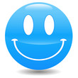 Blue smile