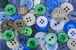 Green and Blue Sewing Buttons