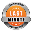 Vektor: 5 Star Button orange LAST MINUTE EU EU 5 Star Button orange LAST MINUTE EU EU