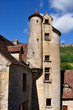 Typical town of southwest of France
