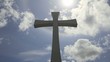 Video: Crucifix Cross and Moving White Clouds Timelapse 1080p Crucifix Cross and Moving White Clouds Timelapse 1080p