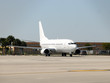 Photo: Umarked passenger jet airplane Umarked passenger jet airplane