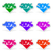Vector discount labels 2