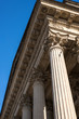 Columns over the blue sky