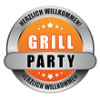 5 Star Button orange GRILLPARTY HW HW