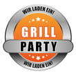 Vektor: 5 Star Button orange GRILLPARTY WLE WLE 5 Star Button orange GRILLPARTY WLE WLE