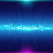 Blue Abstract Background With ...