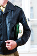Polizist im Revier ist allzeit bereit