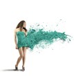 Foto: Creative fashion girl Creative fashion girl