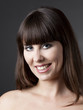 Lovely woman smiling