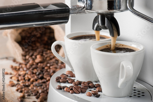 Photo: coffee machine coffee machine